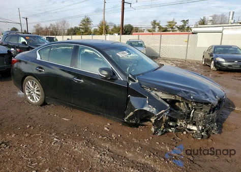 2021 Infiniti Q50 Luxe из США, поврежденный, VIN JN1EV7BR9MM754947